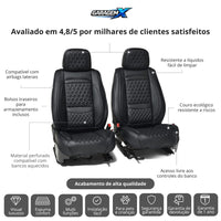 Capas de Bancos Premium | Bancos Dianteiros e Traseiros